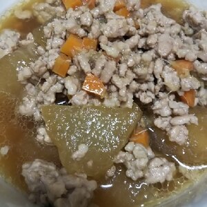 冬瓜と豆腐入り肉団子の煮物